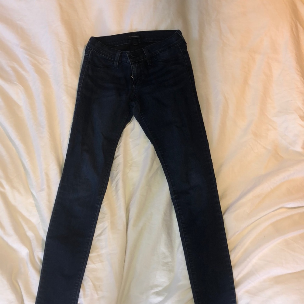 Flying monkey dark wash skinny jeans